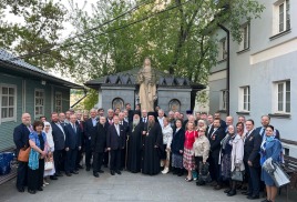 МОЛЕБЕН НА ПРАЗДНОВАНИЕ ДНЯ ВЛМЧ. ГЕОРГИЯ